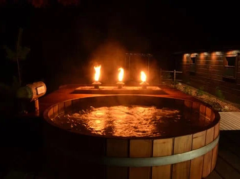 Northern Lights Outdoor Sauna Northern Lights Hydro Therapy Hot Tub