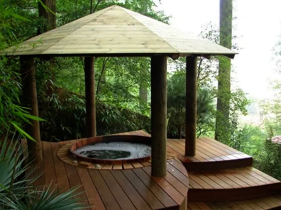Northern Lights Outdoor Sauna Northern Lights Hydro Therapy Hot Tub