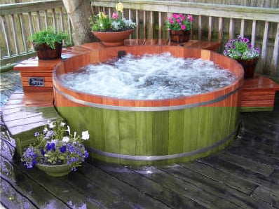 Northern Lights Outdoor Sauna Northern Lights Hydro Therapy Hot Tub