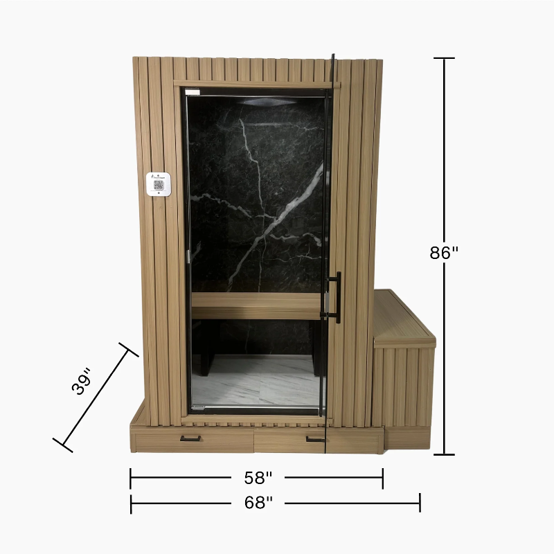 GeyserSteam Saunas GeyserSteam Fly Geyser 2 Person Indoor Steam Room