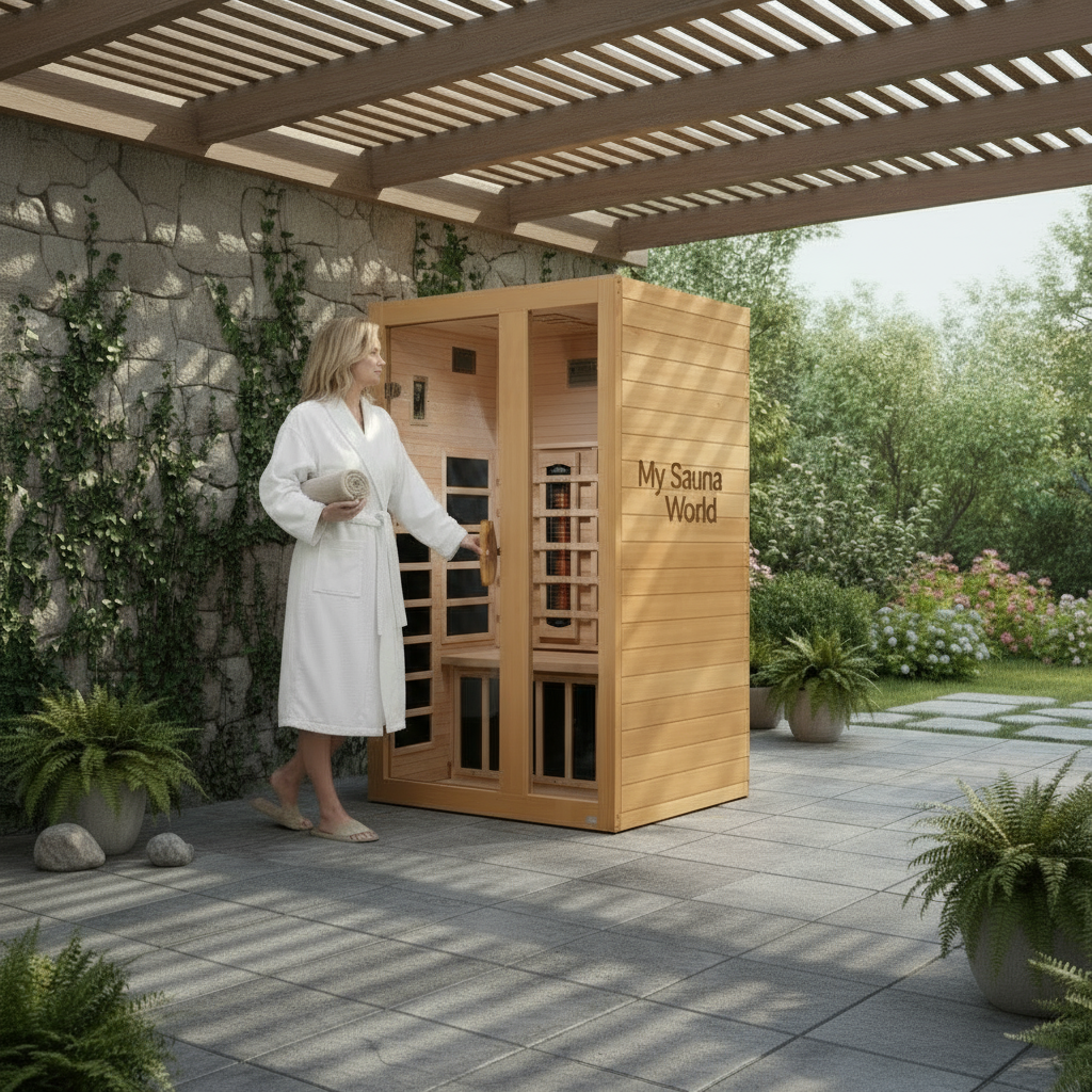 Golden Designs Saunas Golden Designs Dynamic Serena 2 Person Full Spectrum Infrared Sauna (DYN-6229-03 FS)