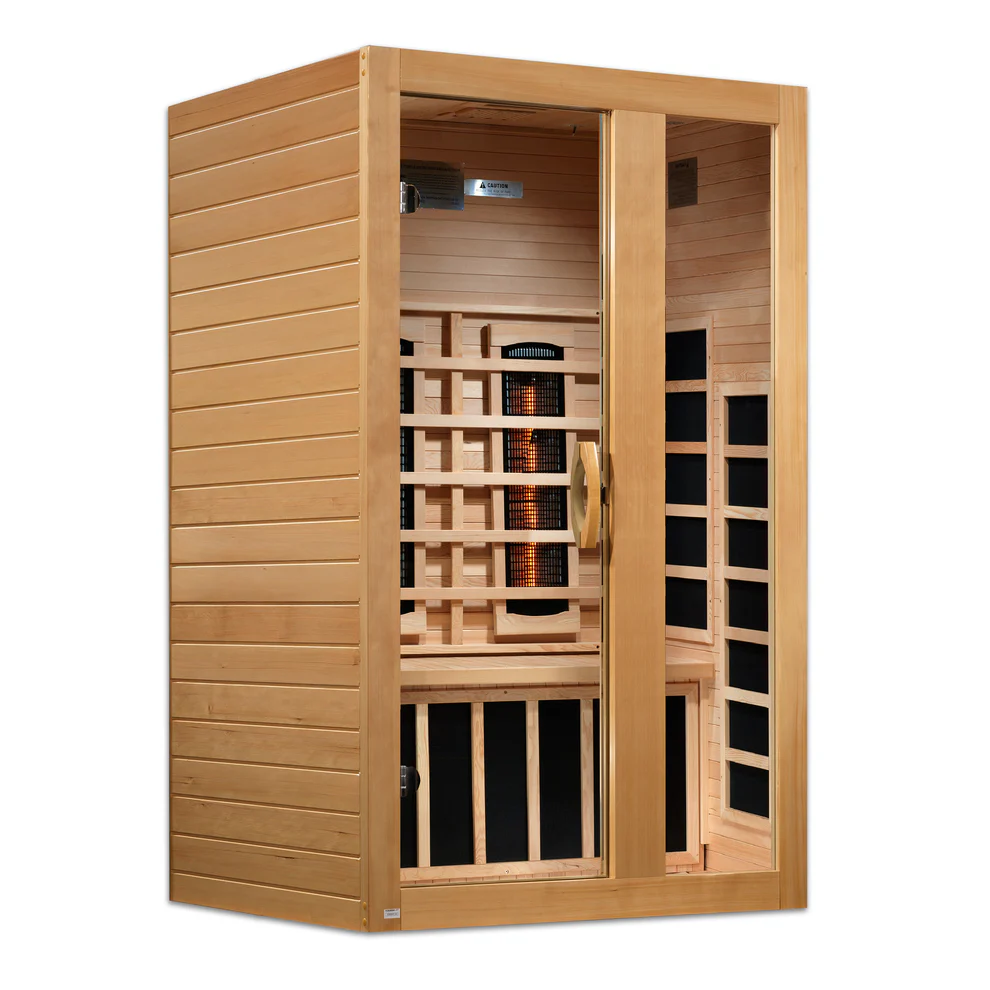 Golden Designs Saunas Golden Designs Dynamic Serena 2 Person Full Spectrum Infrared Sauna (DYN-6229-03 FS)