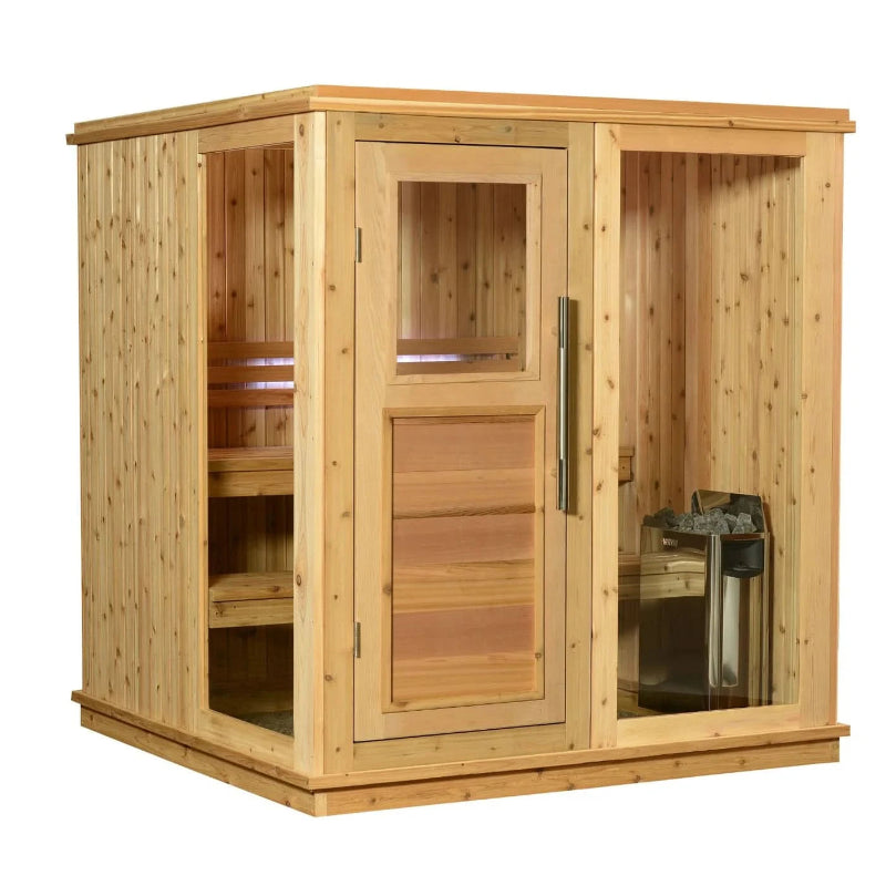 Almost Heaven Saunas Almost Heaven Grayson 4 Person Indoor Sauna