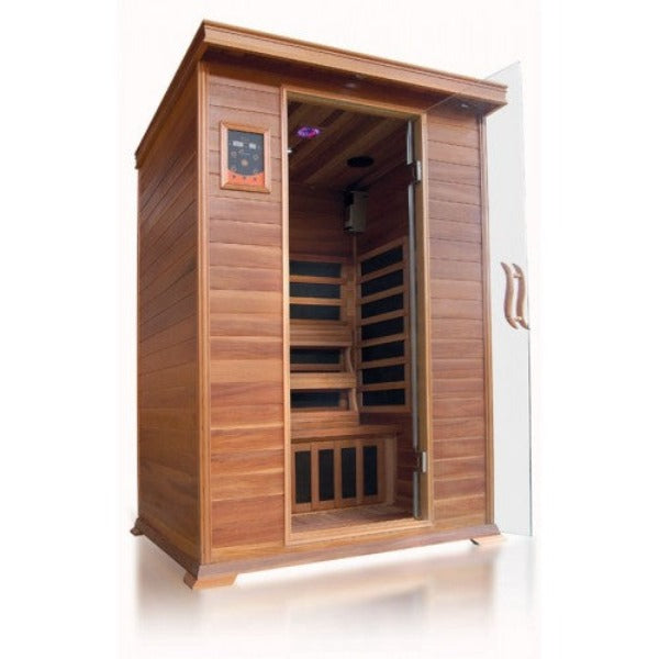 Sunray Saunas Sunray Sierra 2-Person Indoor Infrared Cedar Sauna