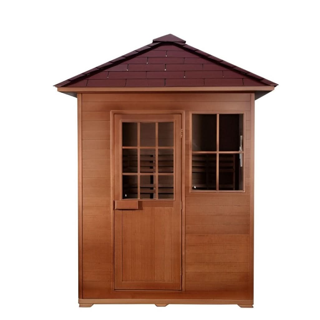 Sunray Saunas Sunray Freeport 3-Person Outdoor Traditional Sauna