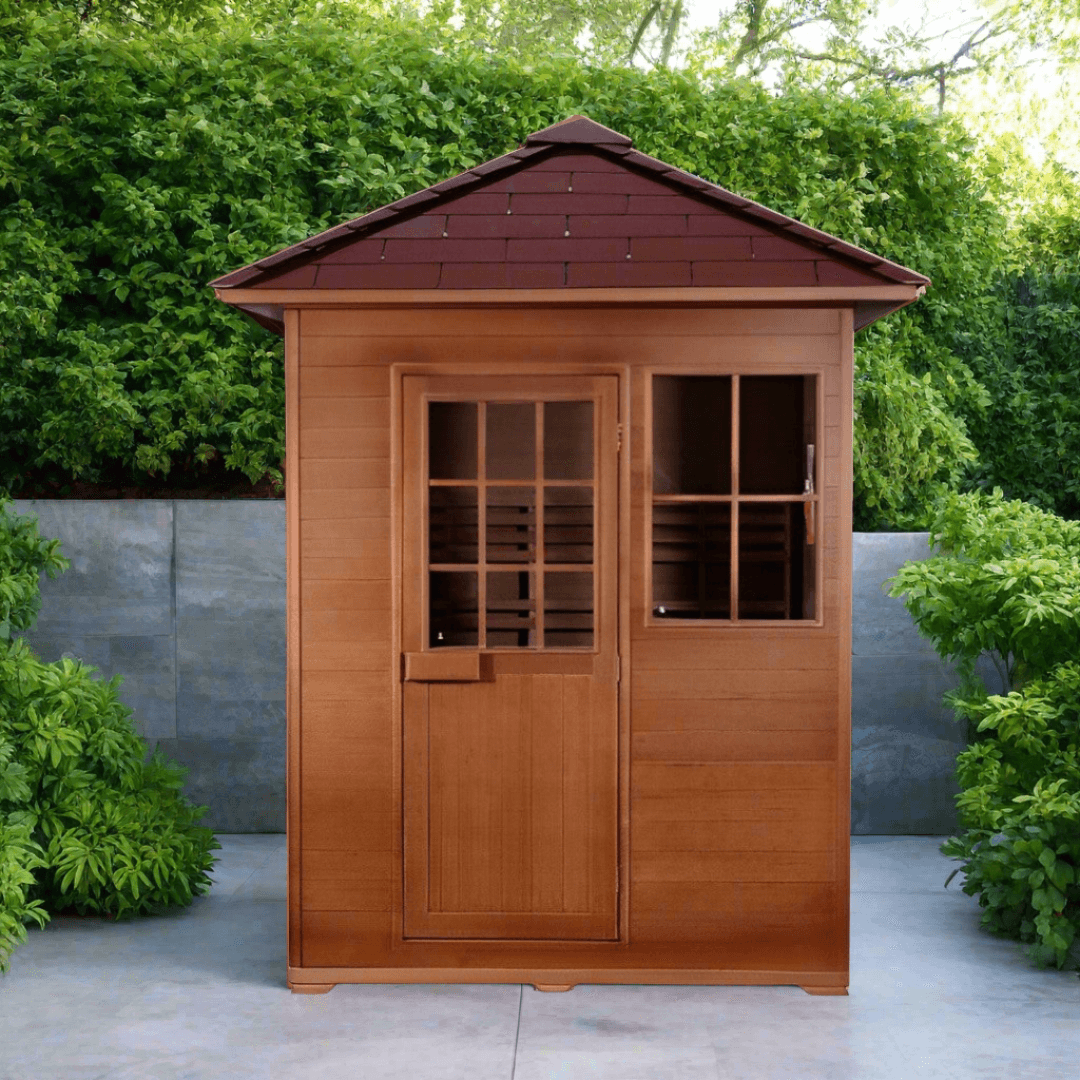 Sunray Saunas Sunray Freeport 3-Person Outdoor Traditional Sauna