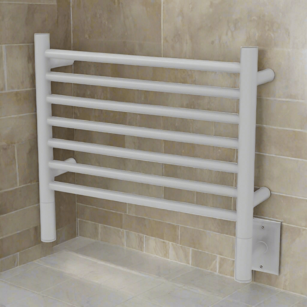 Amba Towel Racks Amba Jeeves Model H Straight 7 Bar Hardwired Towel Warmer