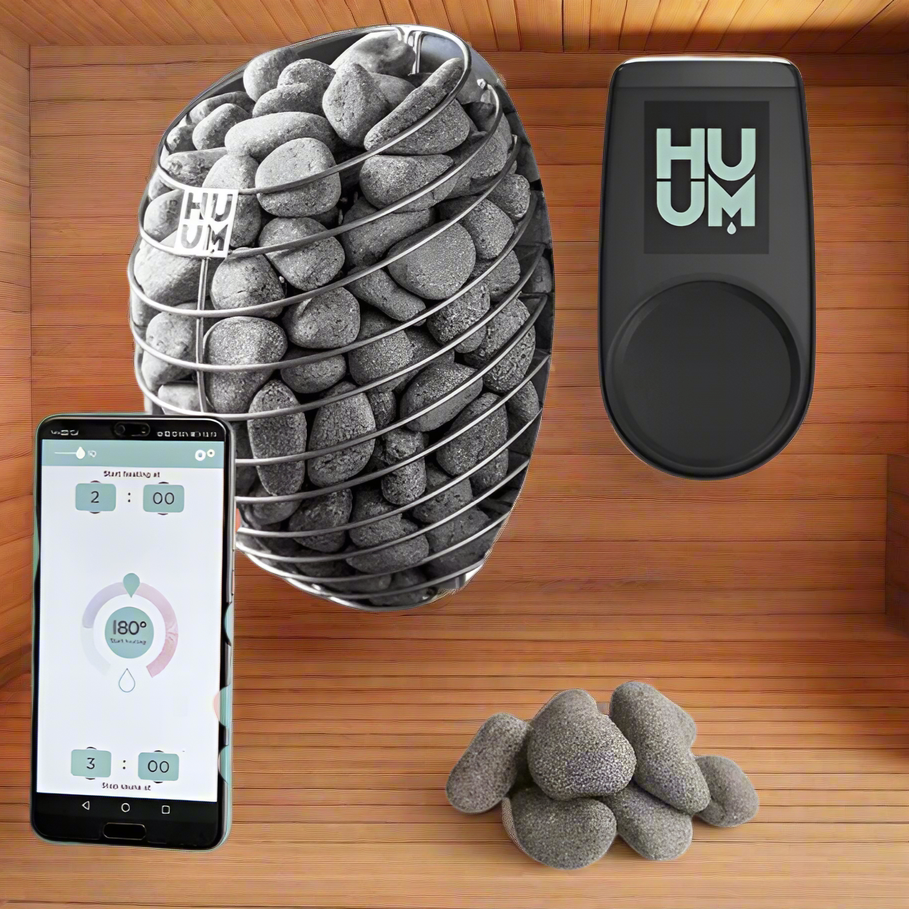 HUUM Heaters HUUM DROP Series 9.0kW Sauna Heater Package