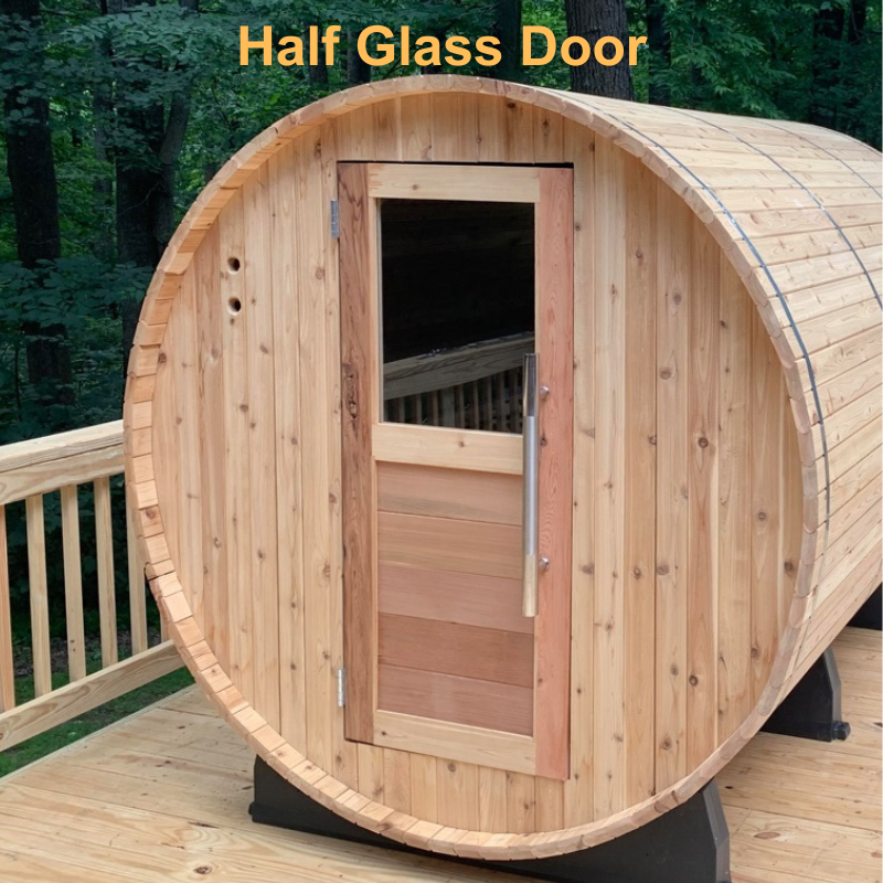 Almost Heaven Salem 2 Person Standard Barrel Sauna
