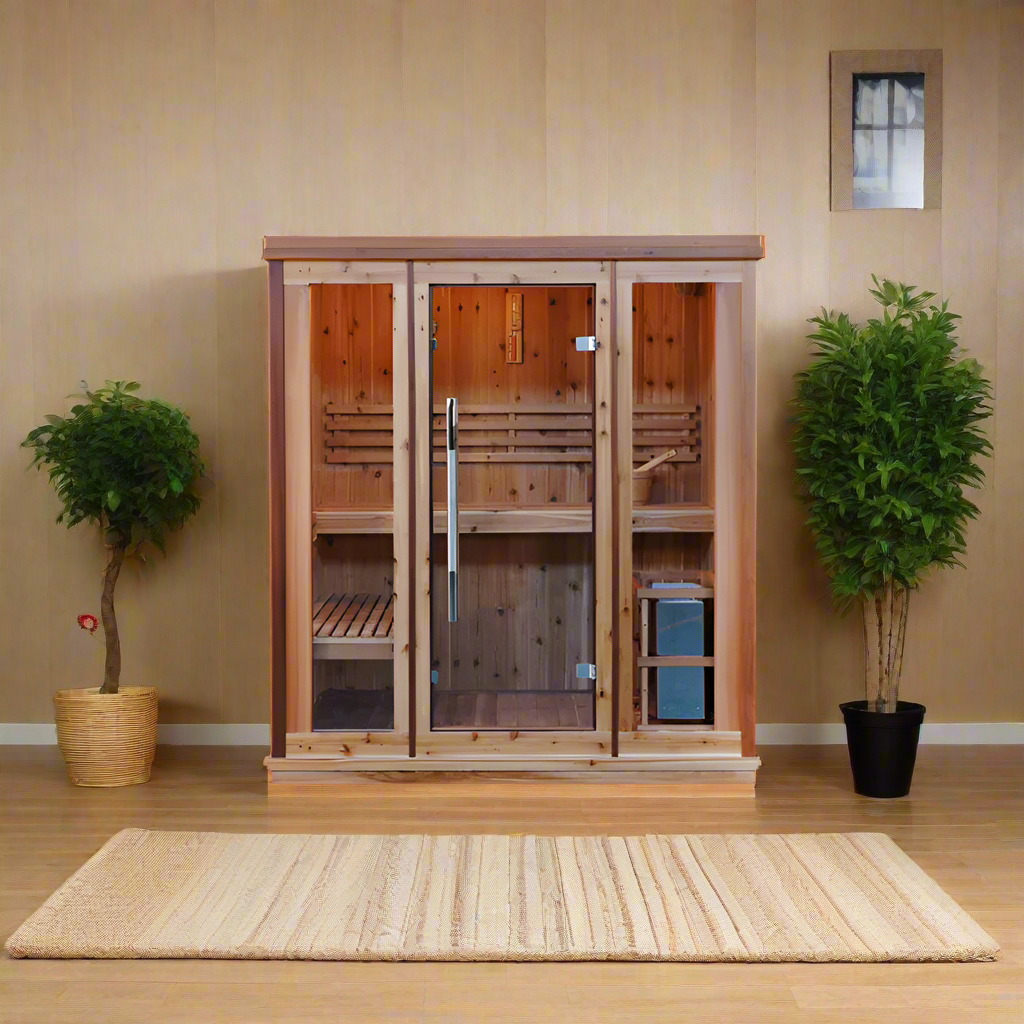Sunray Saunas Sunray Hampton 3 Person Indoor Traditional Sauna HL300TN