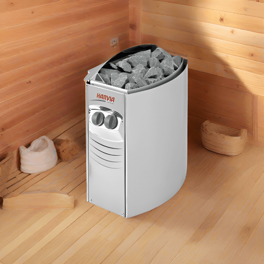 Sunray Saunas Sunray Tiburon 4-Person Indoor Traditional Sauna Double Bench