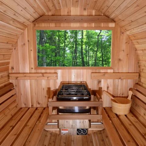 Harvia Heaters Harvia KIP45B 4.5kW Electric Sauna Heater with Built-in Controls