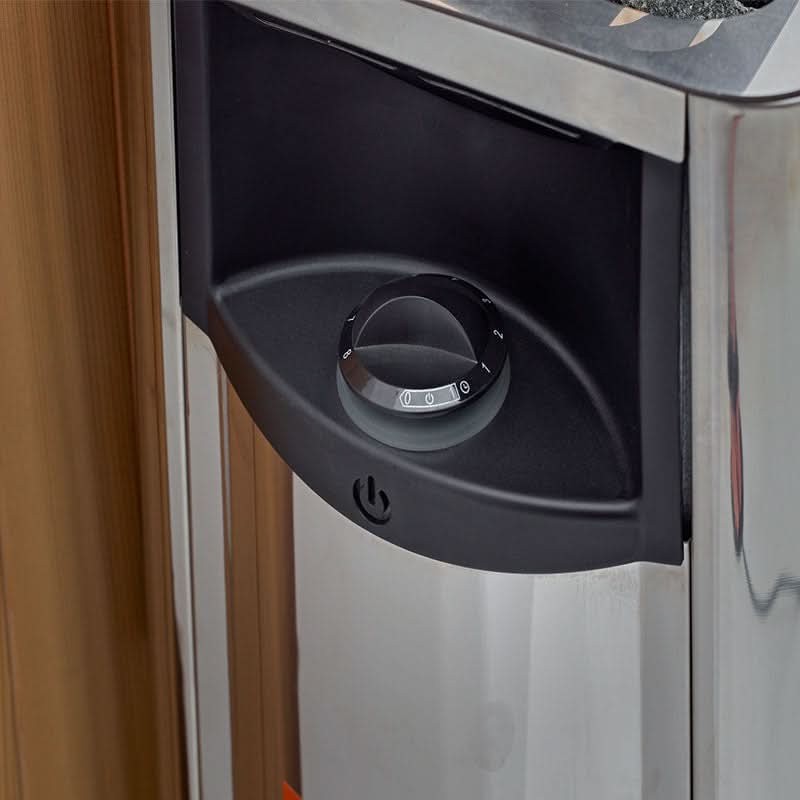 Golden Designs Saunas Golden Designs Zurich 4 Person Barrel with Bronze Privacy View Traditional Sauna (GDI-B024-01)