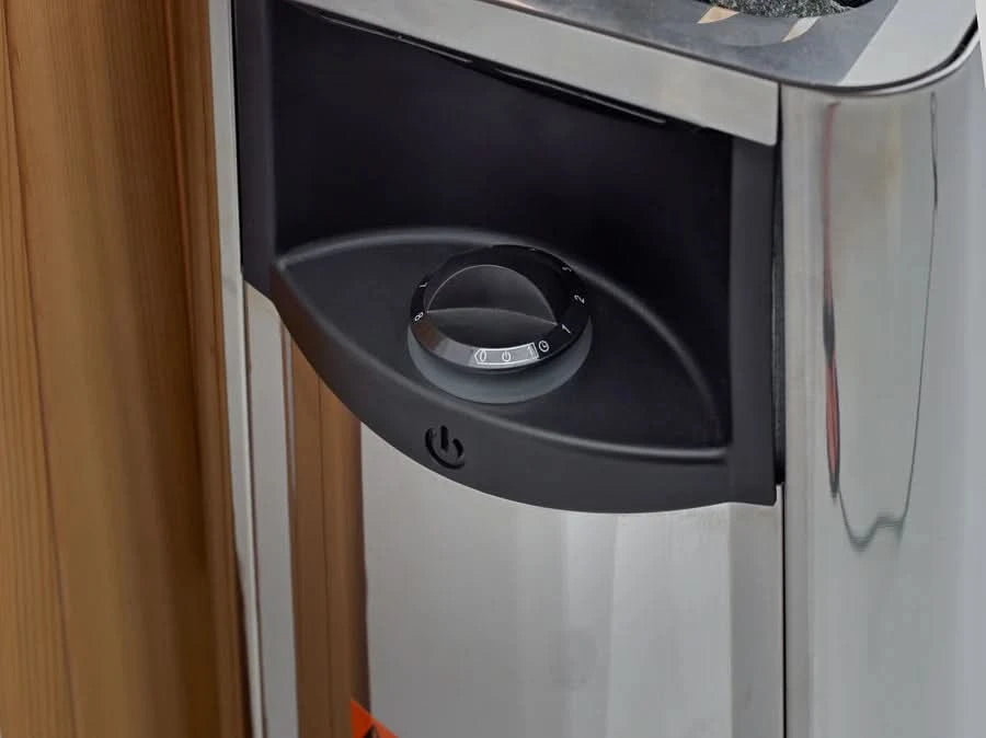 Golden Designs Saunas Golden Designs 2025 Toledo 6 Person Hybrid Sauna (Indoor) Full Spectrum and Harvia Traditional Stove (GDI-8360-01)