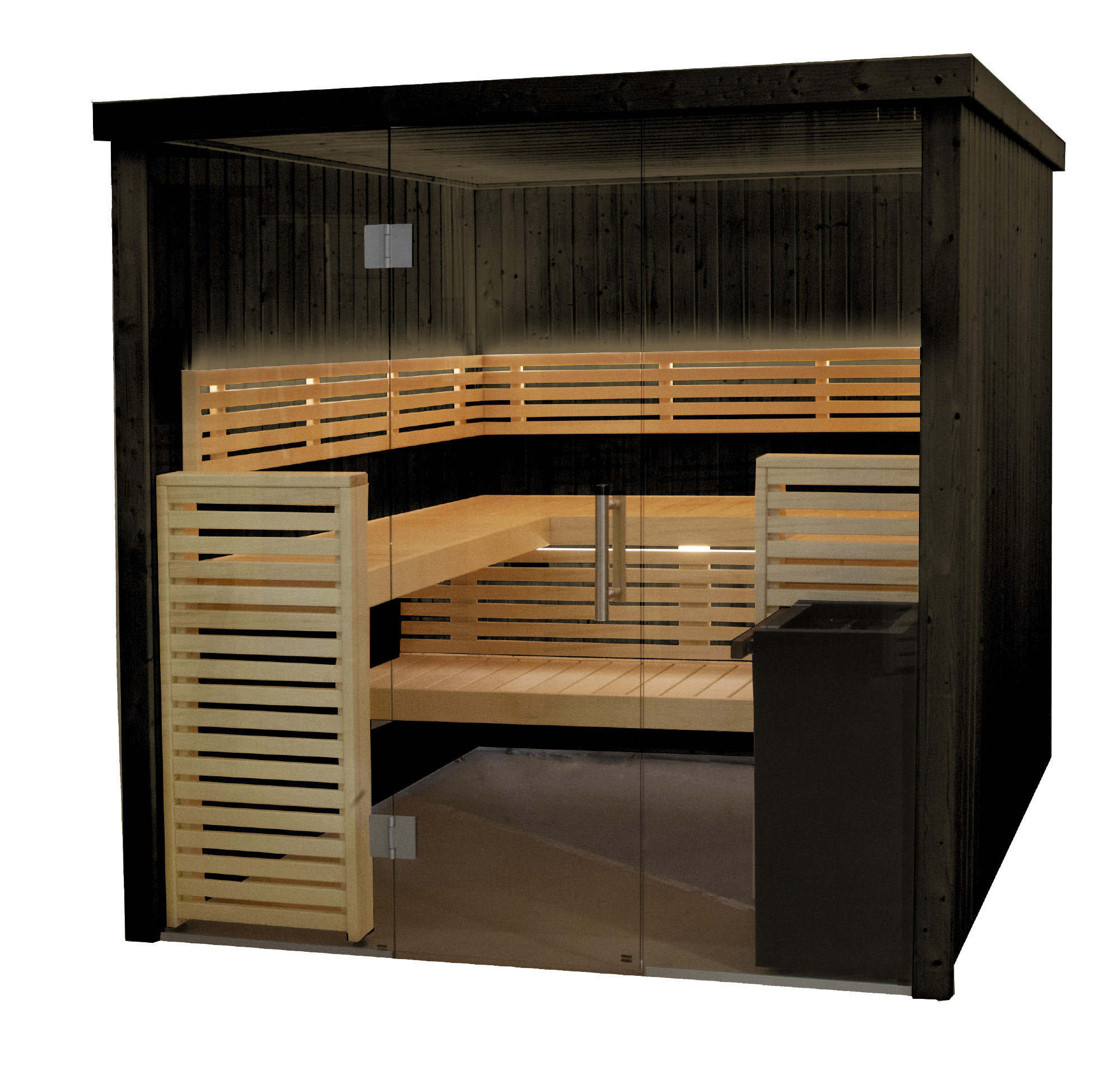 Almost Heaven Saunas Harvia Fenix Indoor Cabin Sauna