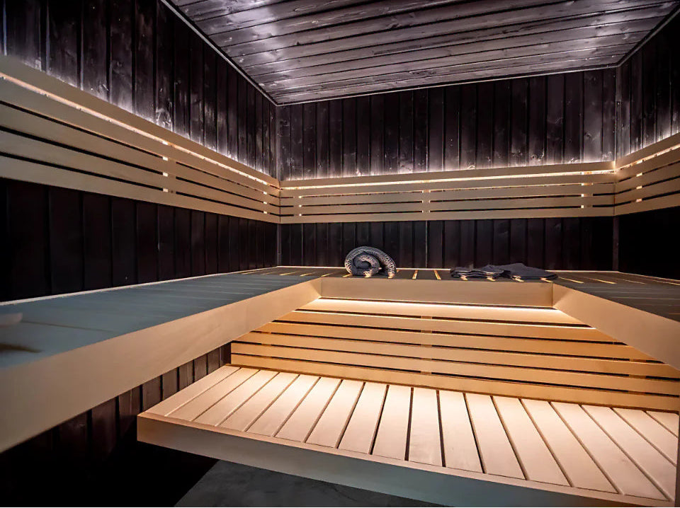 Almost Heaven Saunas Harvia Fenix Indoor Cabin Sauna