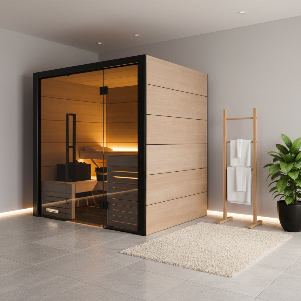 Almost Heaven Saunas Harvia Fuji Indoor Cabin Sauna