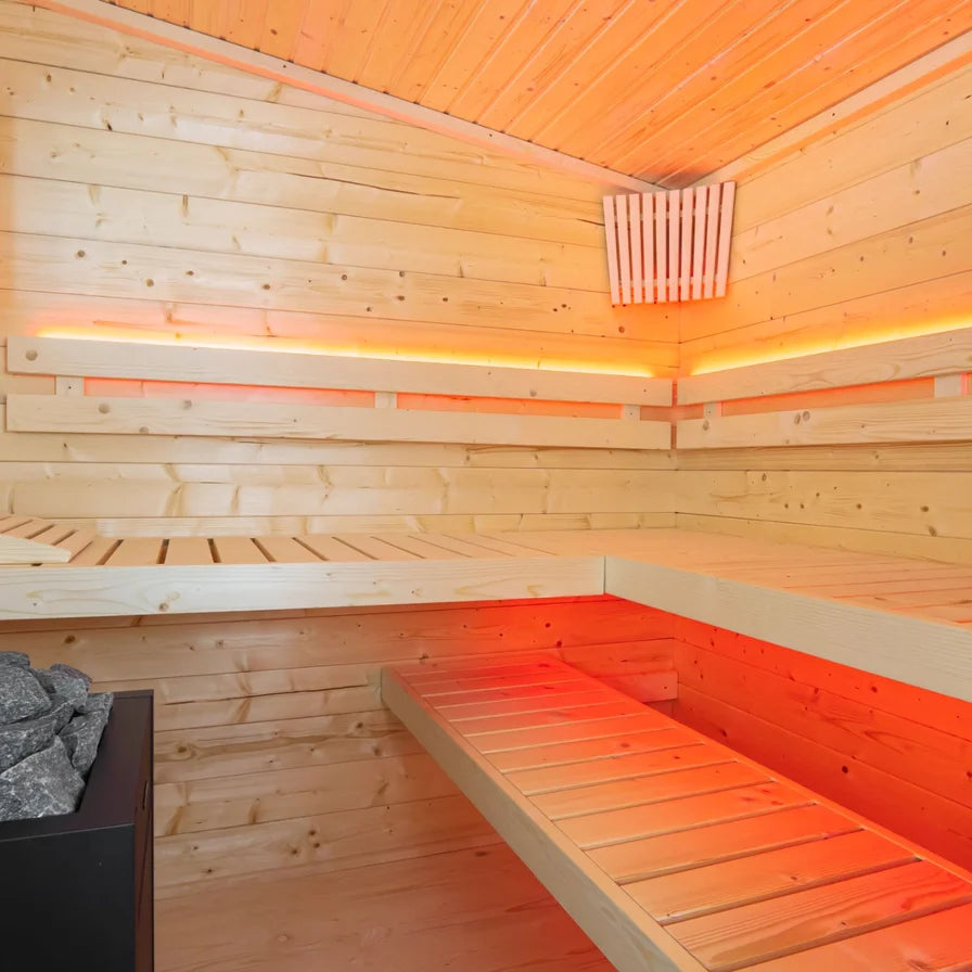 Almost Heaven Saunas Almost Heaven Yukon (Scala Large) 5 Person Outdoor Sauna