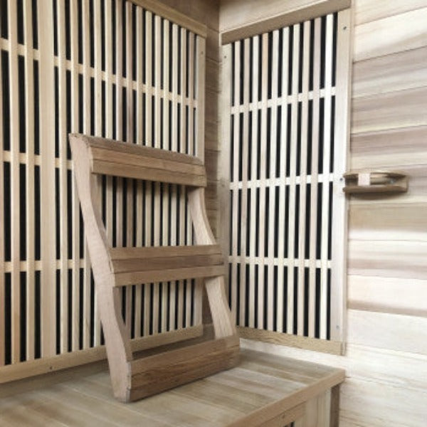 Sunray Saunas Sunray Roslyn 4-Person Indoor Infrared  Cedar Sauna