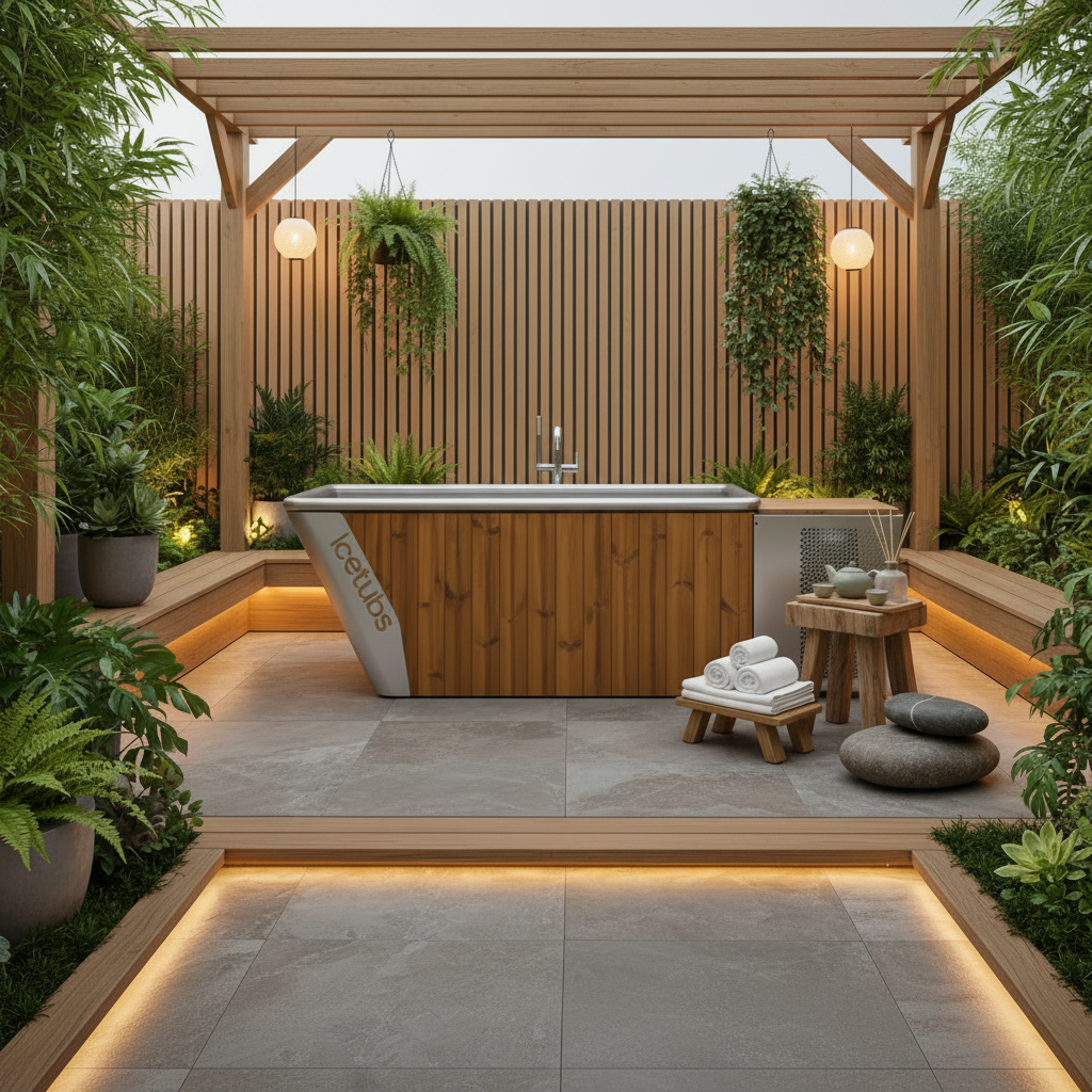 Icetubs Cold Plunge Tubs Icetubs IceBath Thermowood & Stainless Cold Therapy Immersion