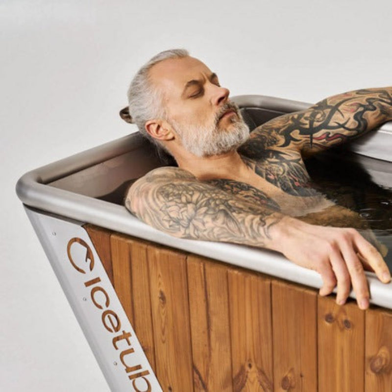 Icetubs Cold Plunge Tubs Icetubs IceBath Thermowood & Stainless Cold Therapy Immersion