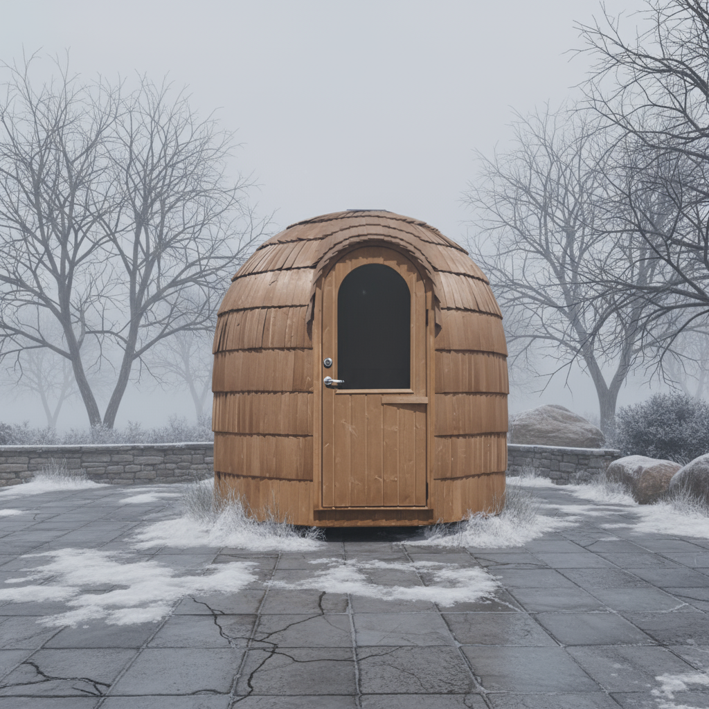 Iglucraft Saunas Iglucraft Single Iglusauna 4 Person Outdoor Sauna