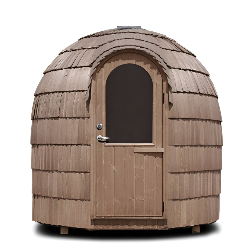 Iglucraft Saunas Iglucraft Single Iglusauna 4 Person Outdoor Sauna