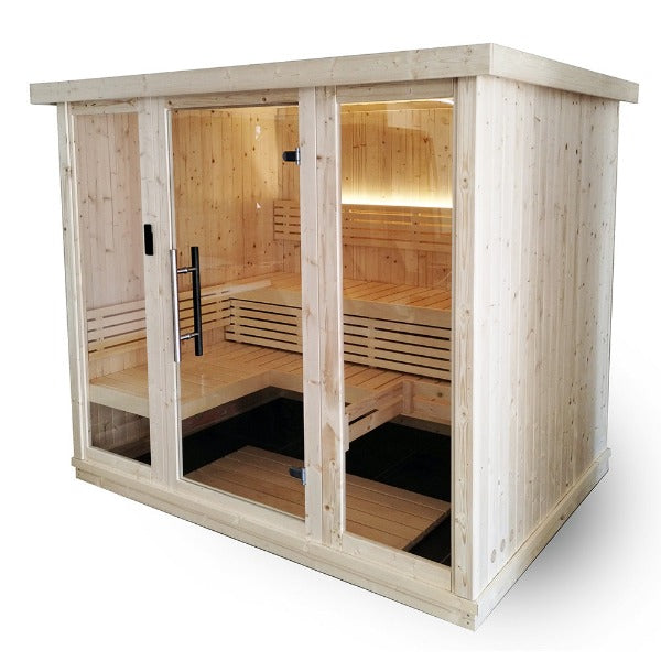 SaunaLife Saunas SaunaLife 4-6 Person Model X7 Indoor Home Sauna