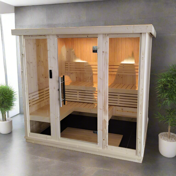 SaunaLife Saunas SaunaLife 4-6 Person Model X7 Indoor Home Sauna