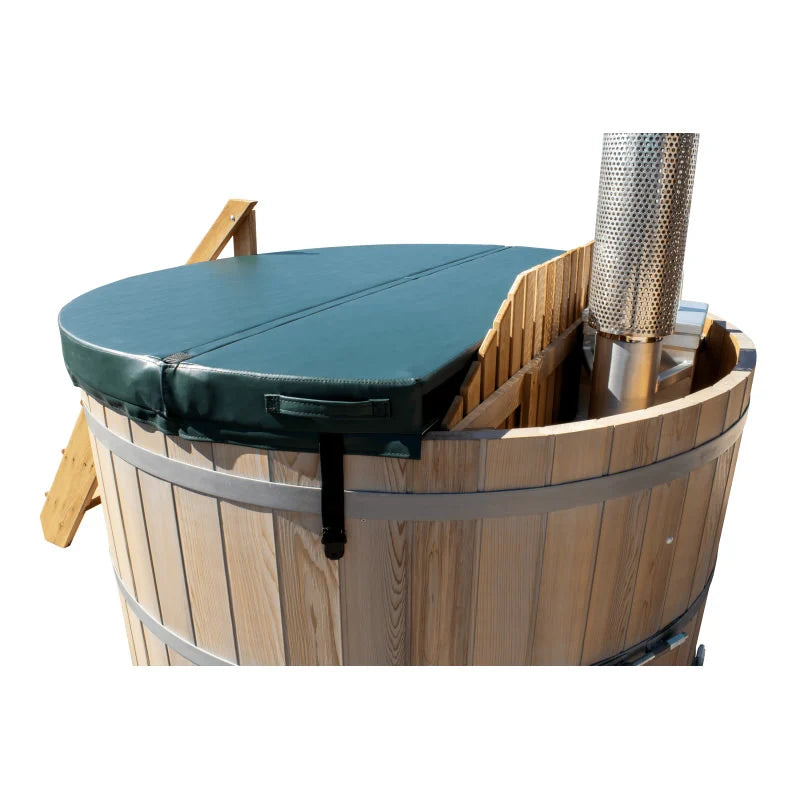 Northern Lights 4 Person Wood Fired Hot Tub - Interior Stove