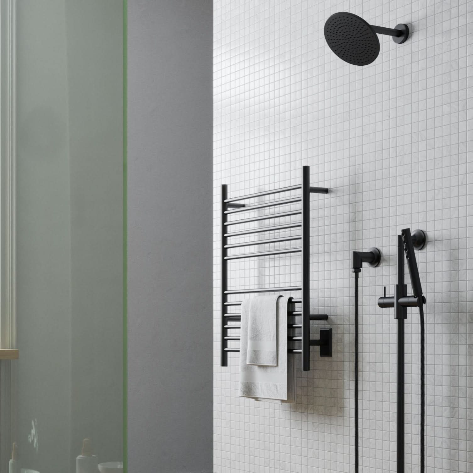 Amba Towel Racks Amba Cape Heated Towel Rack with 12 Bars