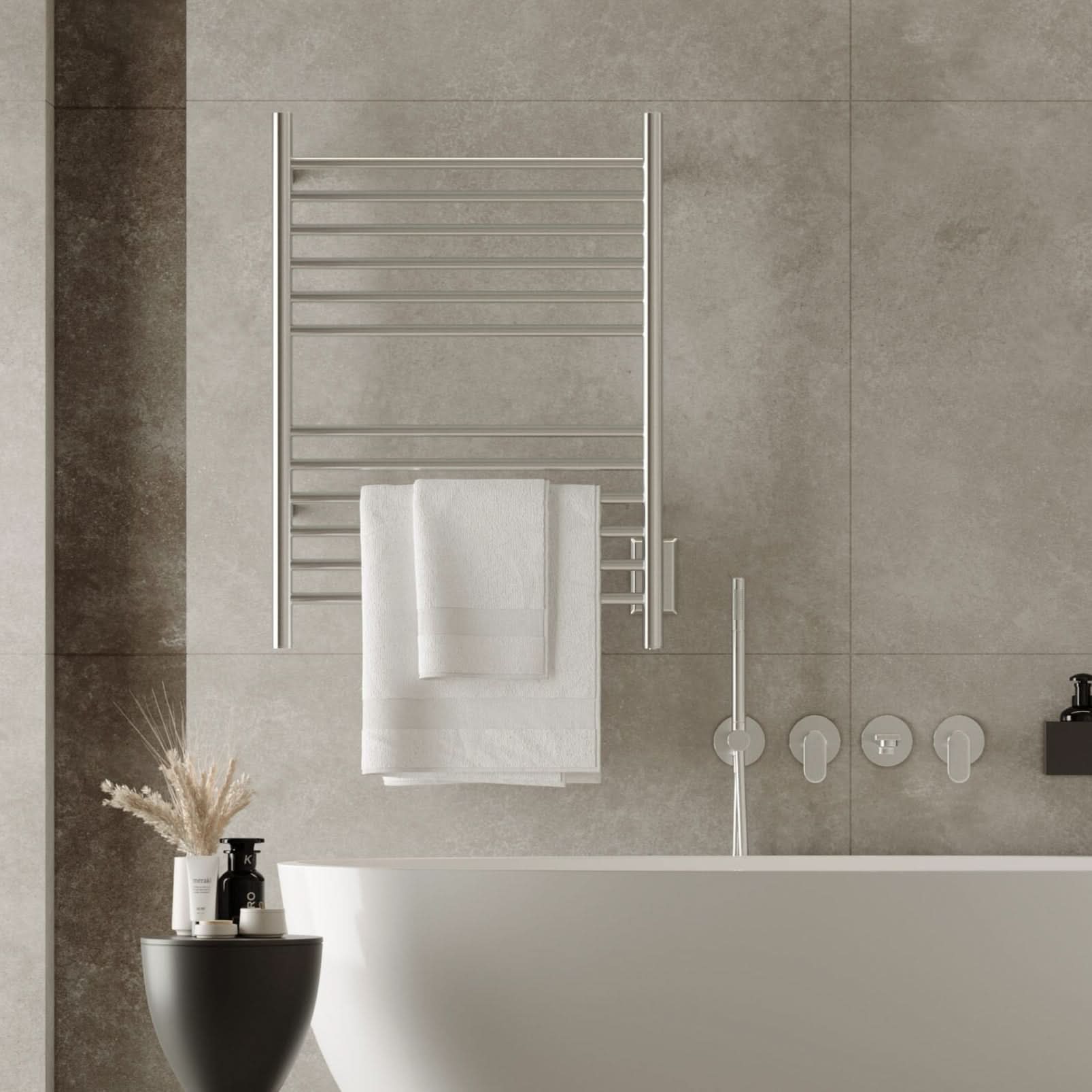 Amba Towel Racks Amba Cape Heated Towel Rack with 12 Bars