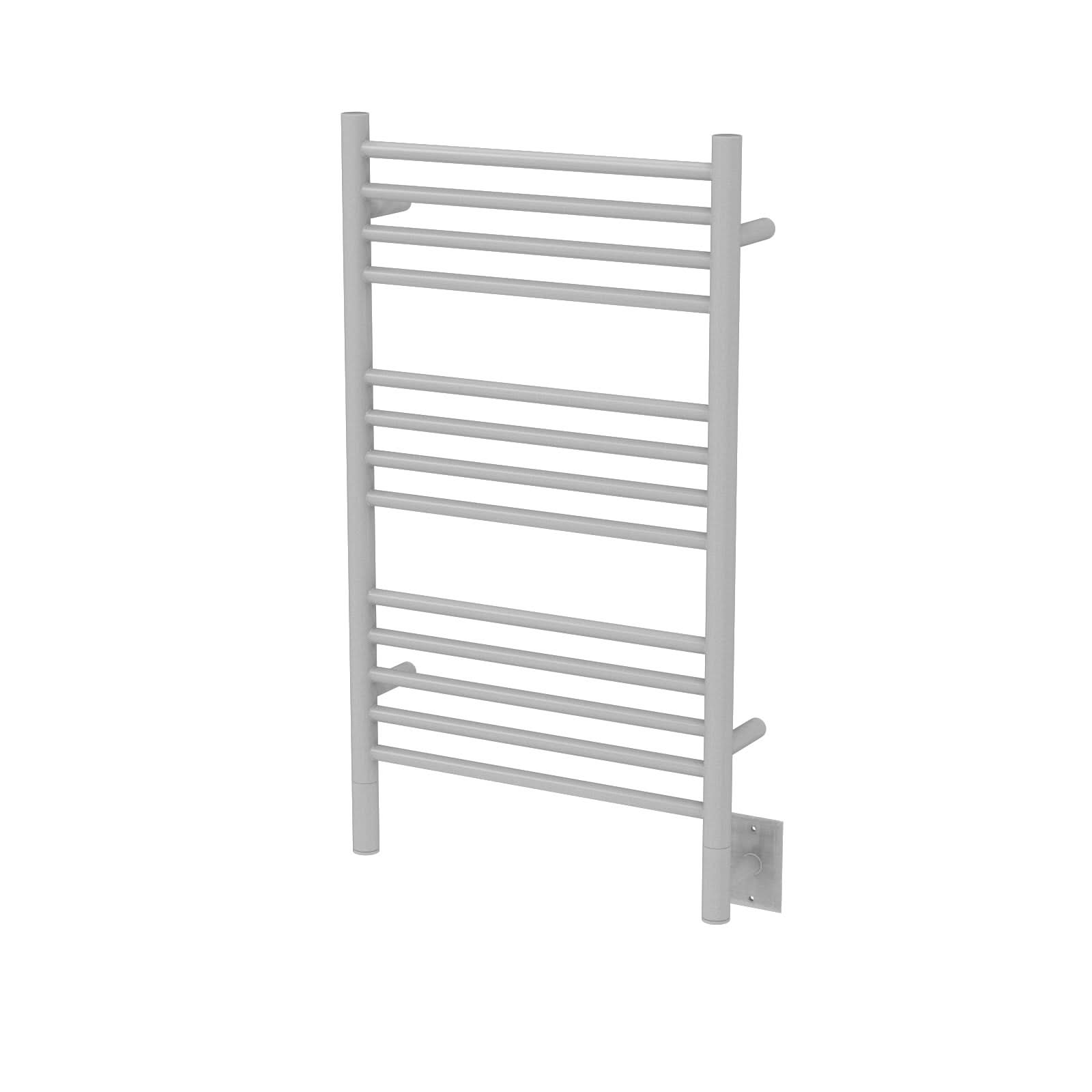 Amba Towel Racks CSW - White Amba Jeeves Model C Straight 13 Bar Hardwired Towel Warmer