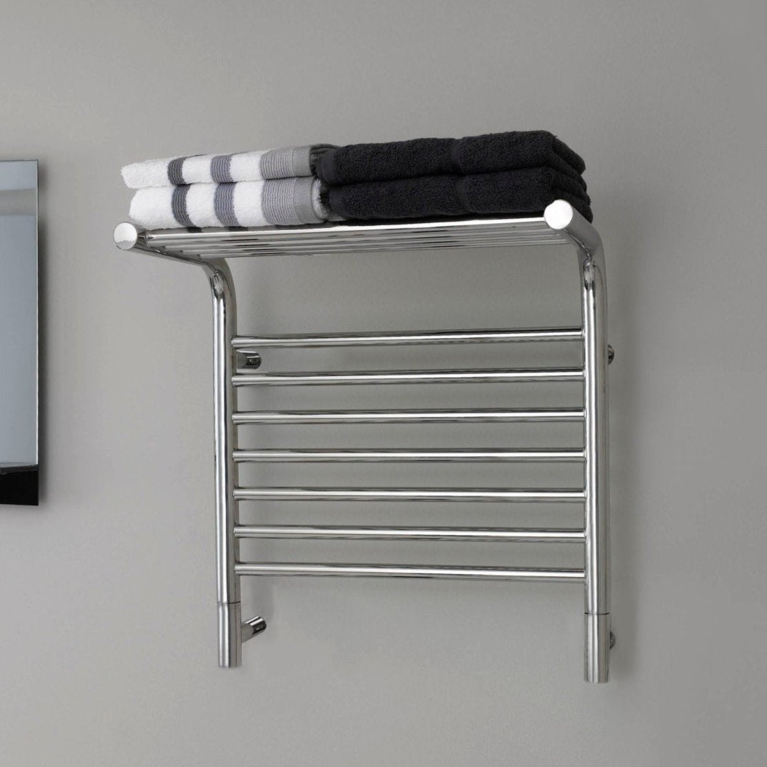 Amba Sauna Accessories Amba Jeeves Model M Shelf 11 Bar Hardwired Towel Warmer