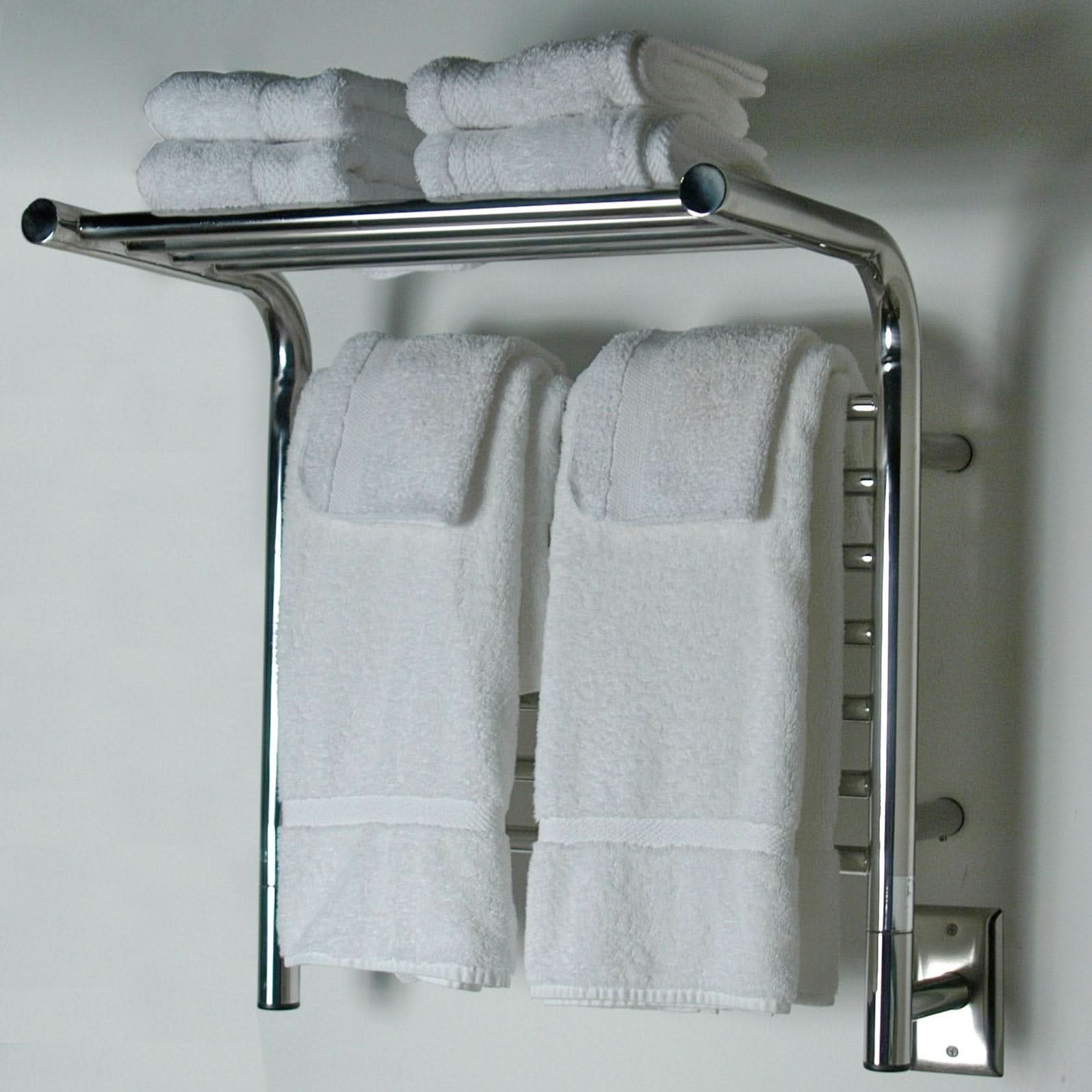 Amba Sauna Accessories Amba Jeeves Model M Shelf 11 Bar Hardwired Towel Warmer
