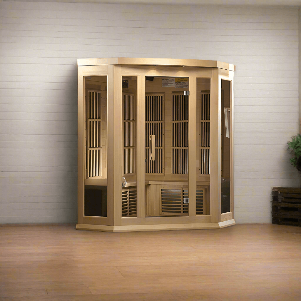 Maxxus Low EMF MX-K356-01 FAR Infrared Sauna - Canadian Hemlock - My Sauna World
