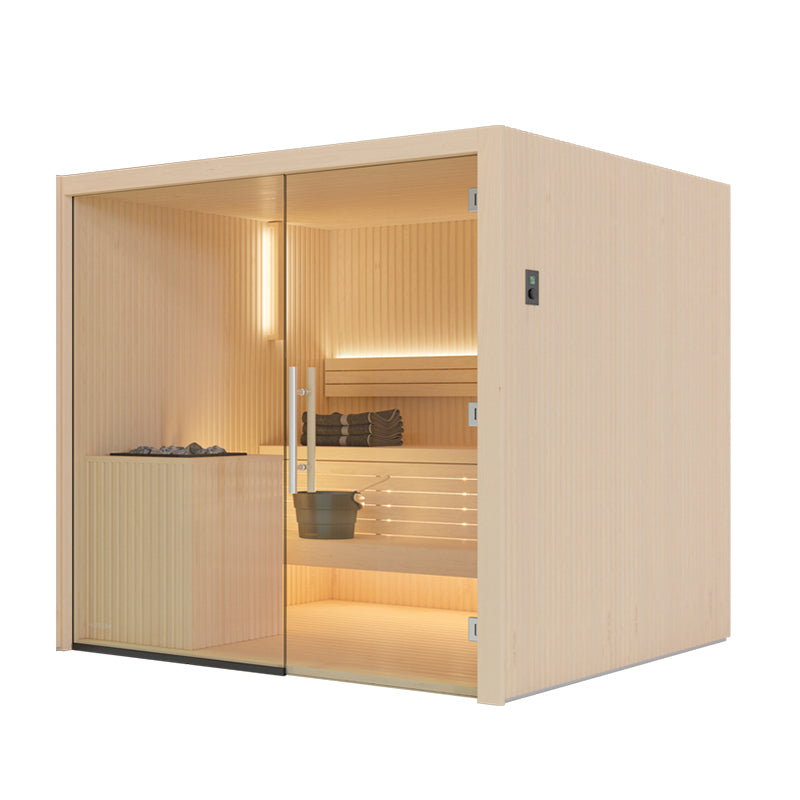 Auroom Saunas Auroom Libera Glass Cabin Sauna Kit