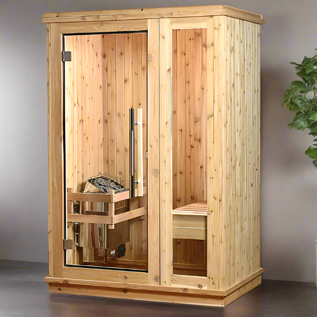Almost Heaven Saunas Almost Heaven Logan 1 Person Indoor Sauna