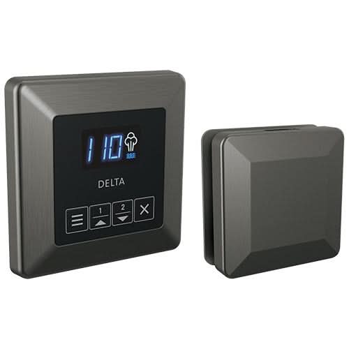 Delta Steam Shower Controls Delta SteamScape Classic Square Control and Square Steam Head
