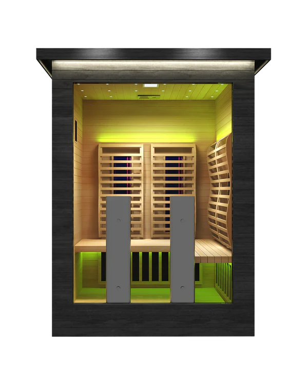 Sun Home Luminar™ Outdoor 2-Person Full-Spectrum Infrared Sauna