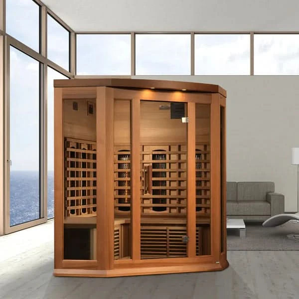 Golden Designs Saunas Golden Designs Maxxus 3 Person Full Spectrum IR Sauna (MX-M356-01-FS CED)