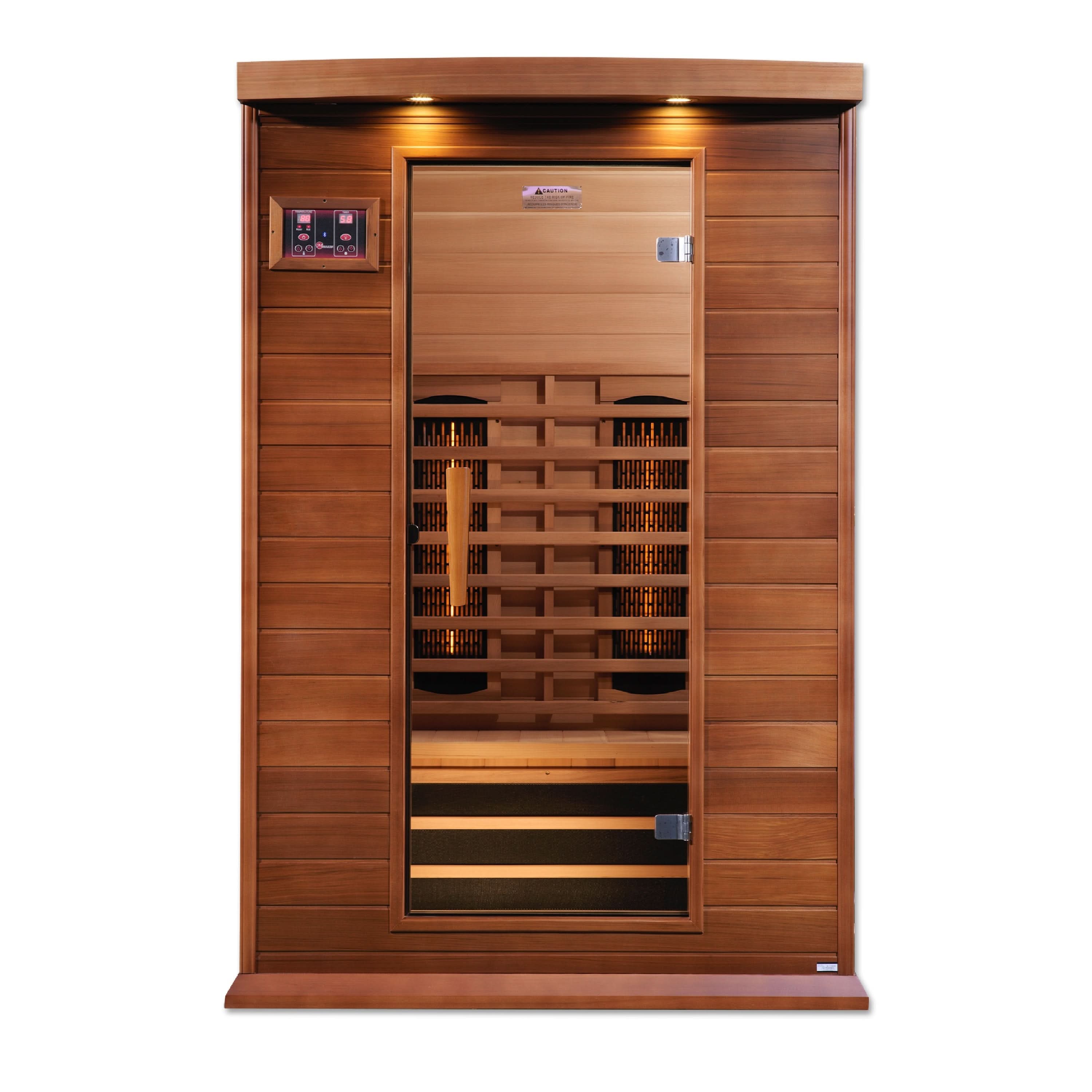 Golden Designs Saunas Golden Designs Maxxus 2 Person Full Spectrum IR Sauna (MX-M206-01-FS CED)