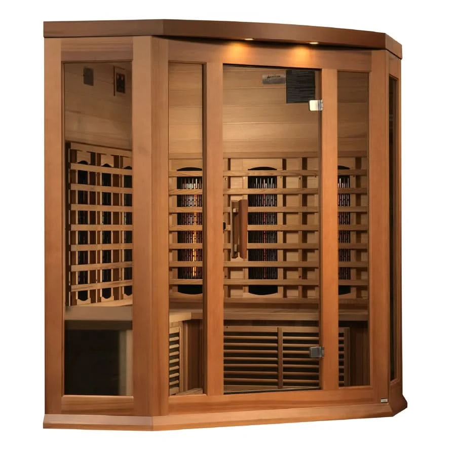 Golden Designs Saunas Golden Designs Maxxus 3 Person Full Spectrum IR Sauna (MX-M356-01-FS CED)