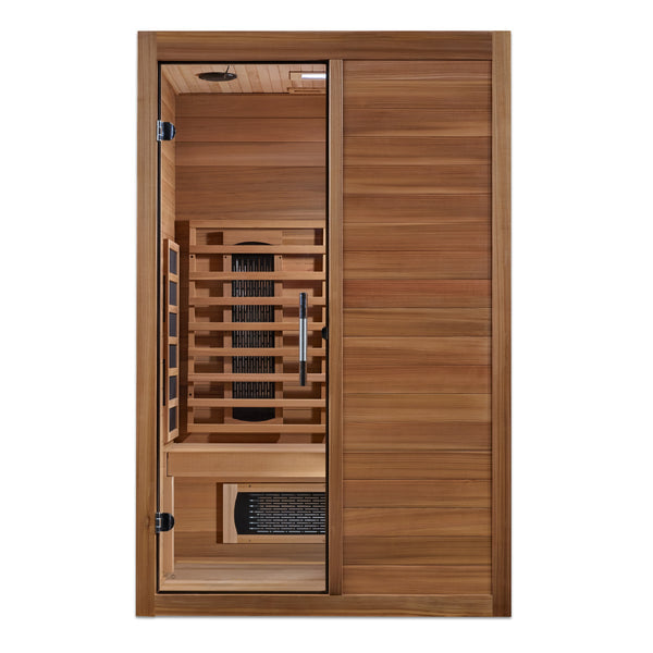Golden Designs Saunas Golden Designs Maxxus S-Line 2 Person Full Spectrum IR Sauna (MX-S206-01)