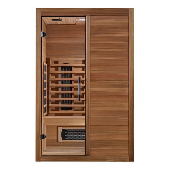 Golden Designs Saunas Golden Designs Maxxus S-Line 2 Person Full Spectrum IR Sauna (MX-S206-01)