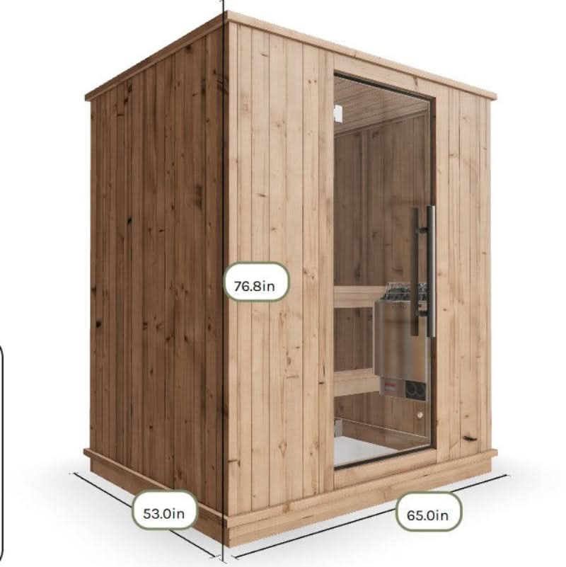 Almost Heaven Saunas Almost Heaven 2-3 Person Madison Indoor Sauna