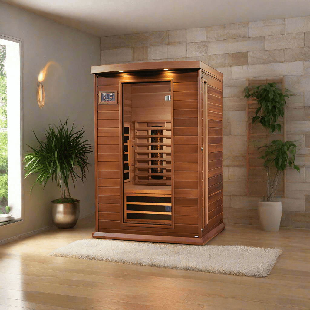 Golden Designs Saunas Golden Designs Maxxus 2 Person Full Spectrum IR Sauna (MX-M206-01-FS CED)