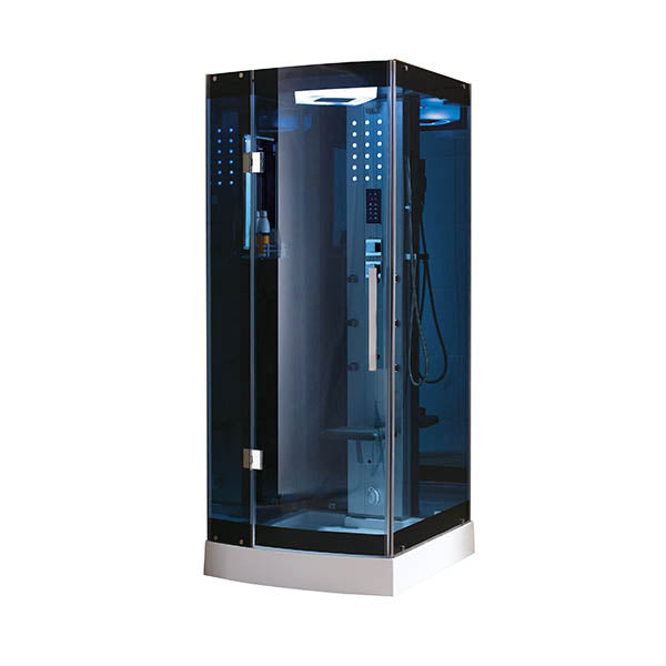 Mesa Showers Mesa WS-301A 1 Person Walk-In Steam Shower - 36"L x 36"W x 85"H