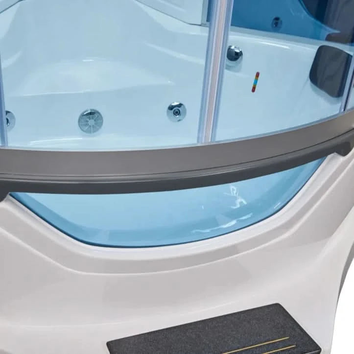 Mesa Showers Mesa Steam Showers 702A Steam Shower Tub Combo - 61" x 61" x 89"