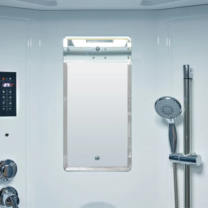 Mesa Showers Mesa Steam Showers 702A Steam Shower Tub Combo - 61" x 61" x 89"